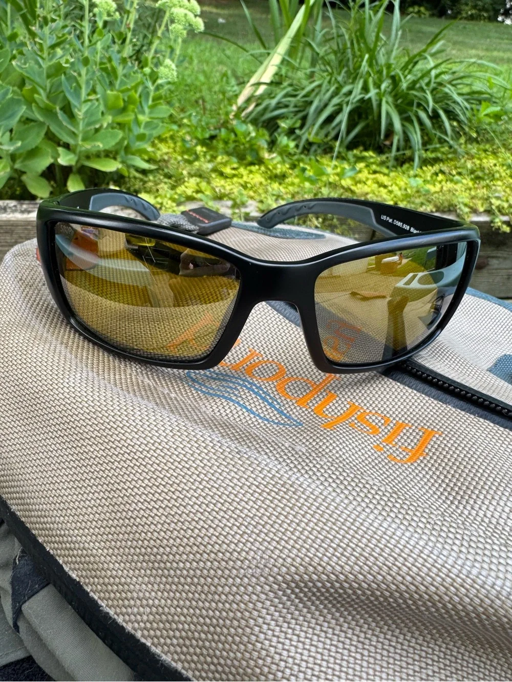 Costa Del Mar Blackfin Sunglasses (Matte Black / Sunrise Silver Mirror 580P)